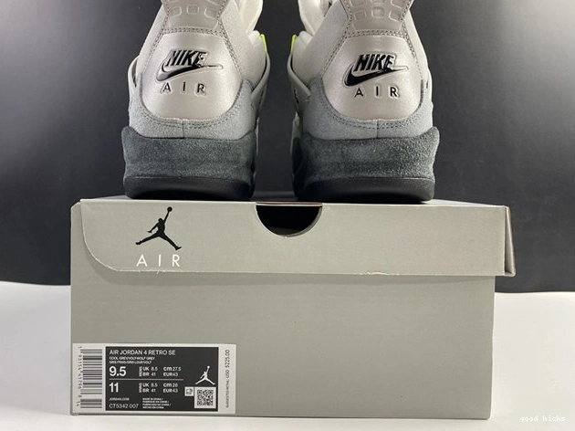 Rep CT5342- Jordan4 SE Popular Neon 95 3965 1014